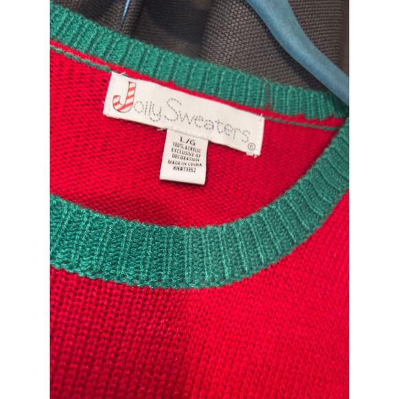Ugly Christmas Sweater Xmas Size Large - Picture 2 of 3